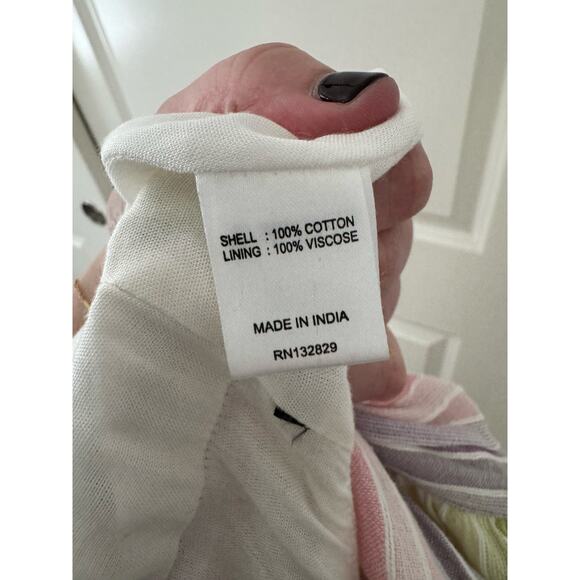 Majorelle Electra Pastel Halter Style Midi Dress Small - Picture 4 of 5